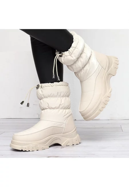 Бежови ботуши за сняг BY-1006 112 11790