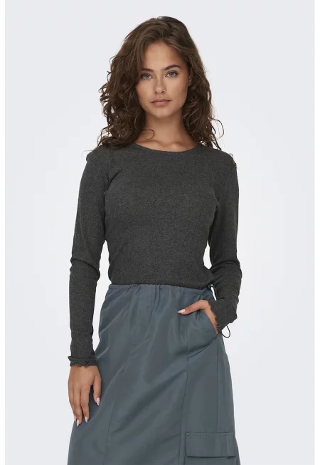 Блуза Carlotta с вълнообразни краища