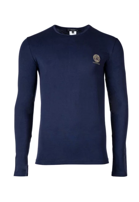 Блуза с овално деколте и лого