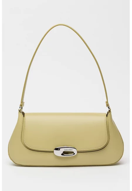 Чанта за рамо от еко кожа - Светлозелен