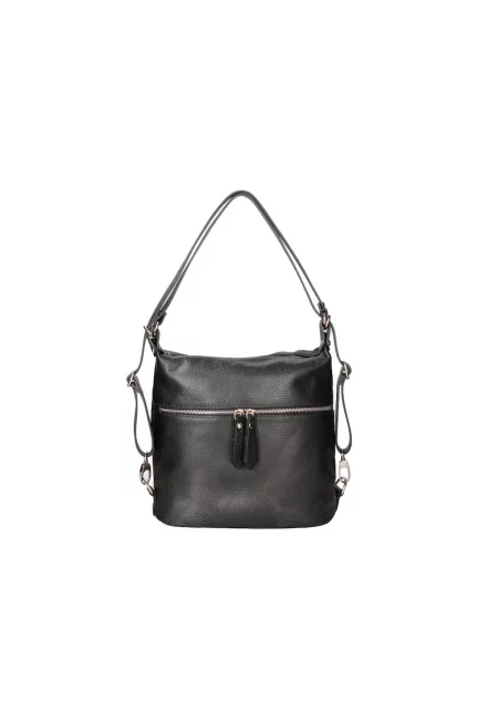 Convertible Leather Shoulder Bag