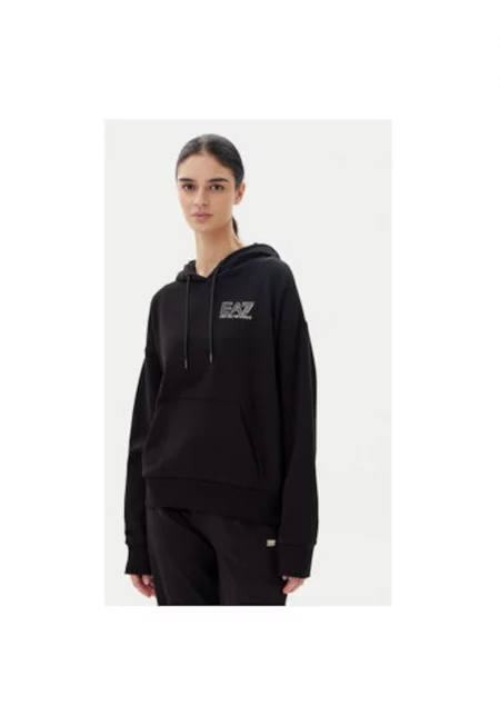 Дамска блуза Emporio Armani  7W000101 AF12473 - Памук/Полиестер - Черна