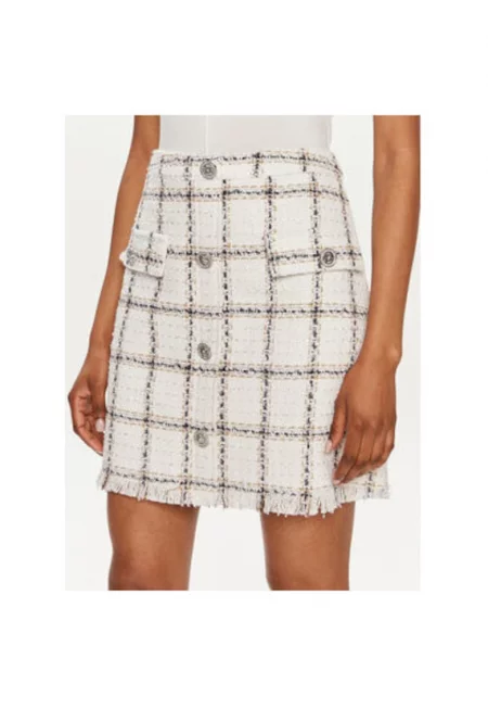 Дамска пола -  303666934 - Полиестер - Бяла - Бял