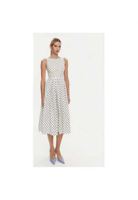 Дамска рокля -  305315441 - Памук - Бяла
