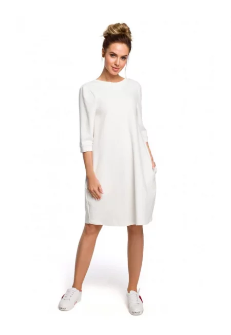 Дамска рокля -  Памук/Еластан -