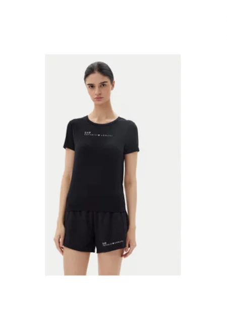 Дамска тениска  Emporio Armani - 7W000274 AF12945 - Полиестер/Вискоза - Черна
