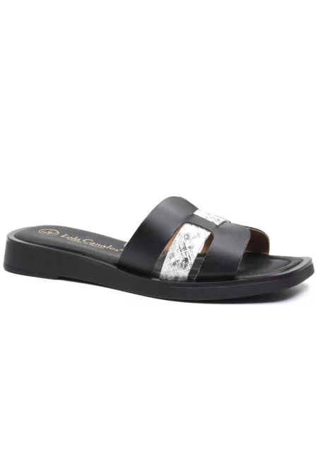 Дамски чехли 75708 черни