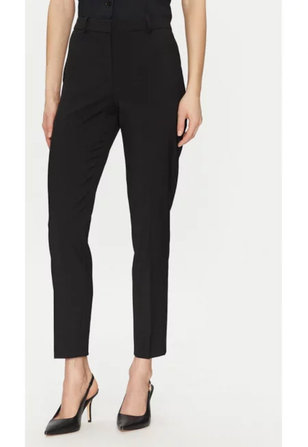 Дамски панталон -  303349189 - Вълна - Черен