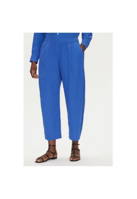 Дамски панталон  713952-05 - памук - син