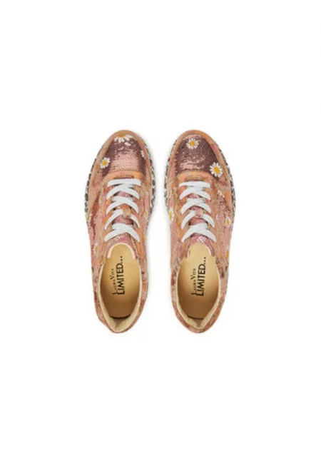 Дамски спортни обувки - NIKITO 52 -  Естествена кожа - Розов - Розово