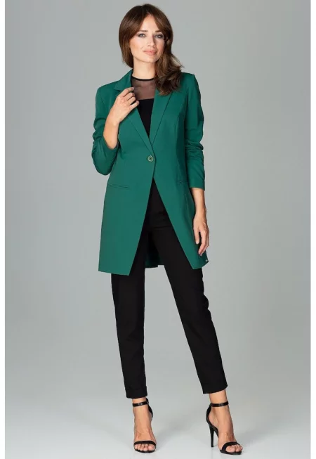 Дамско дълго яке  Javonte - Green