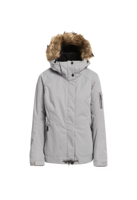 Дамско яке за ски  Полиестер - Сив