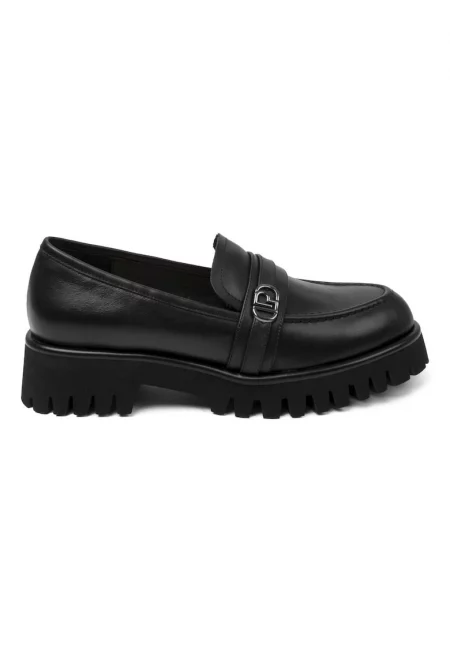 Denisa Leather Loafers