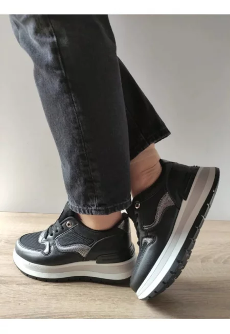 Ежедневни дамски обувки  Wsc250521-1 Черни - Черно