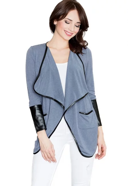 Ежедневно дамско яке Gwendovien K112 сиво