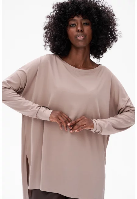 Fina Asymmetric Design Blouse