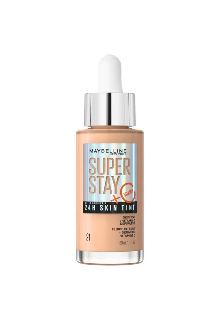 Фон дьо тен Maybelline New York Super Stay Glow Skin Tint - 21 - 30 мл