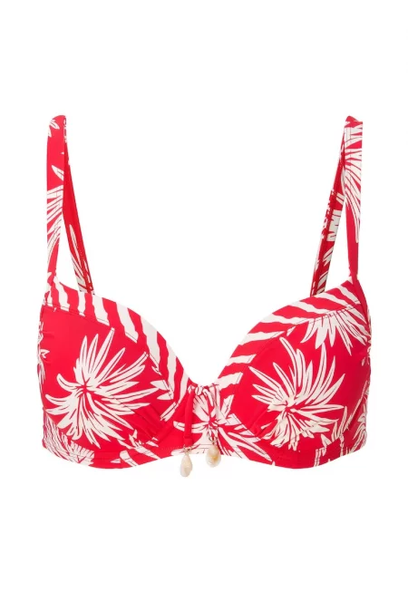 Горен бански Fresh Flowers с подплънки - Многоцветен