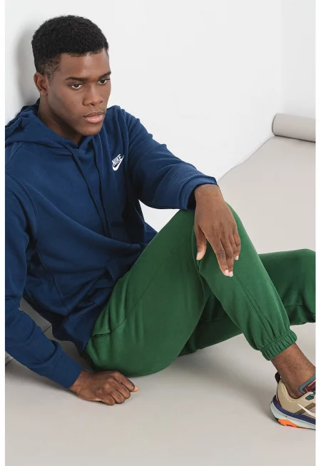 Худи Sportswear Club с джоб тип кенгуру - Тъмносин