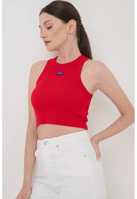 Къс топ Baby с лого