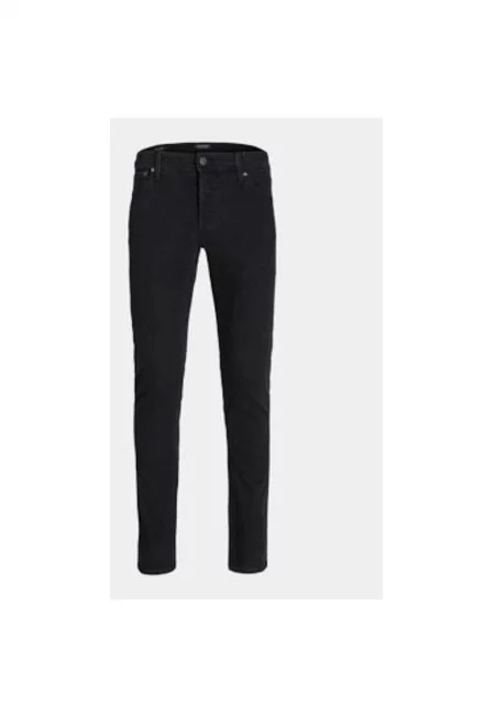 Мъжки дънки -  302664030 - Памук/Полиестер - Черен - Черен