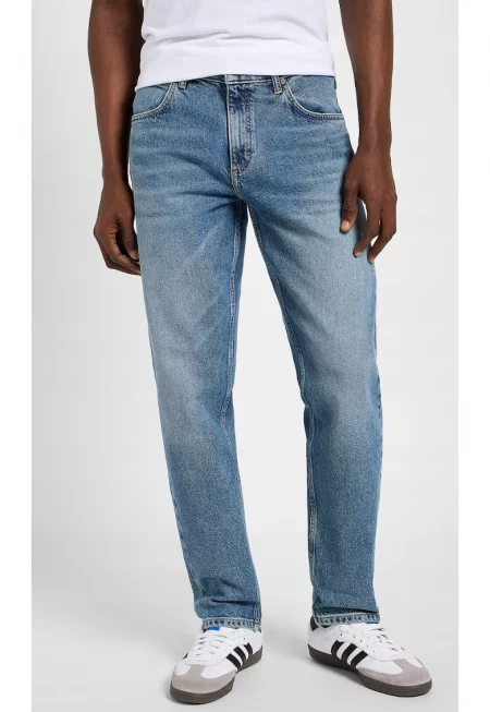 Мъжки дънки  OSCAR - памук/лиосел/еластан - син