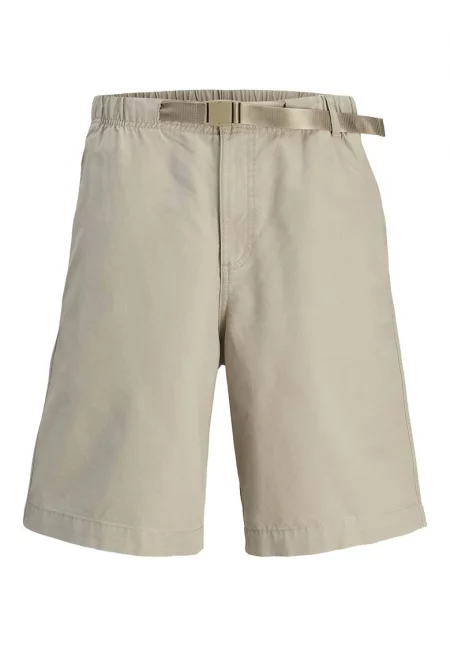Мъжки къси панталони Jack Jones - 12273685 - памук - бежов - Бежов