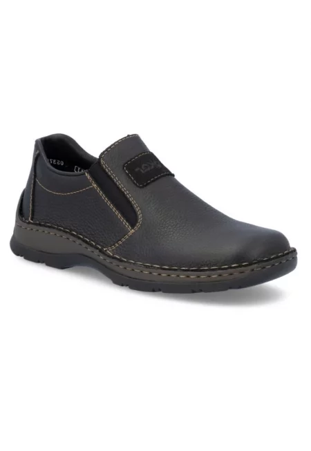 Mъжки кожени обувки slip-on  05370-00