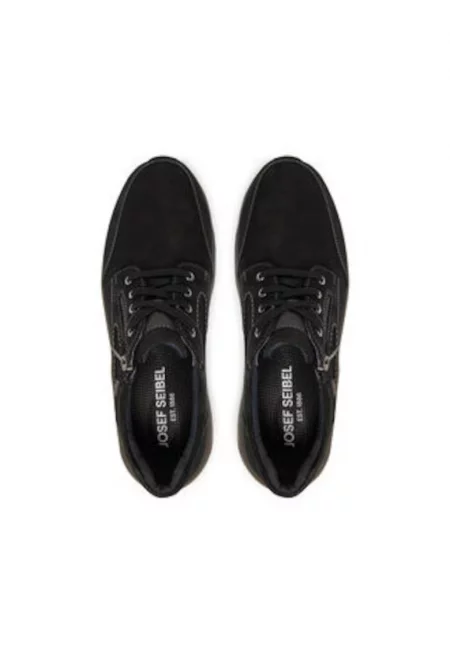 Мъжки обувки -  естествена черна кожа