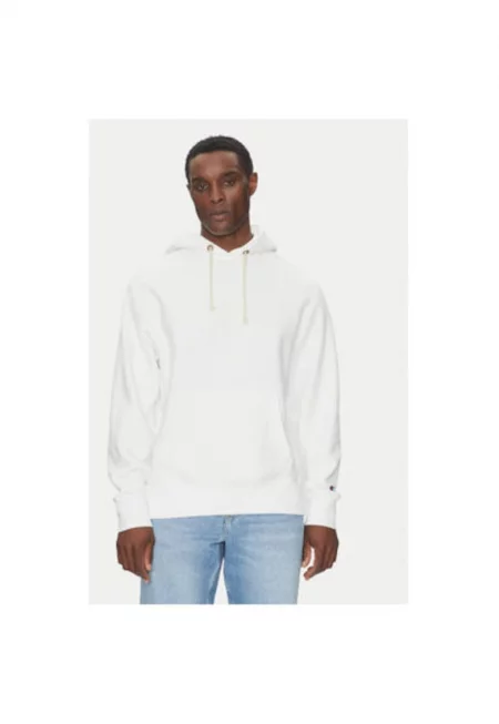 Мъжки суитшърт  220705 - памук/полиестер - бял - Бял