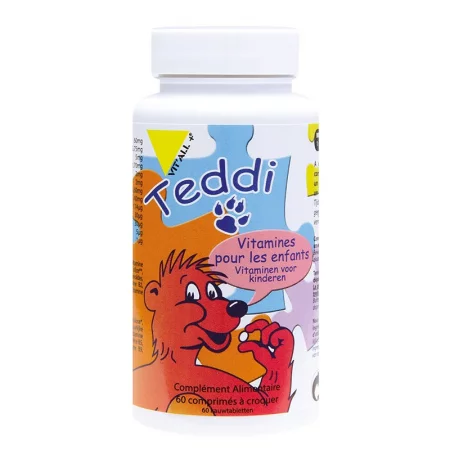 Мултивитамини за деца Teddi, 60 капсули