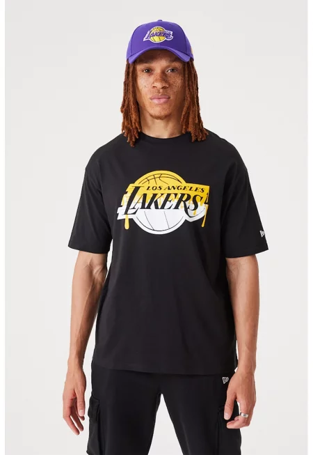 Памучна тениска NBA Drip с щампа на гърдите
