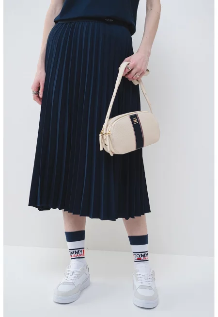 Плисирана миди пола