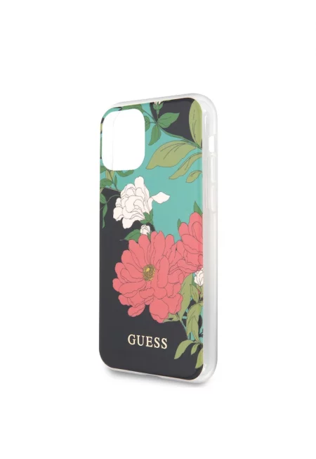 Предпазен калъф  N*1 Flower за iPhone 11 Pro Max - GUHCN65IMLFL01 - Black