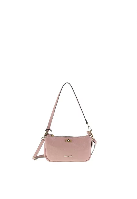 Релефна кожена чанта за рамо Valoria