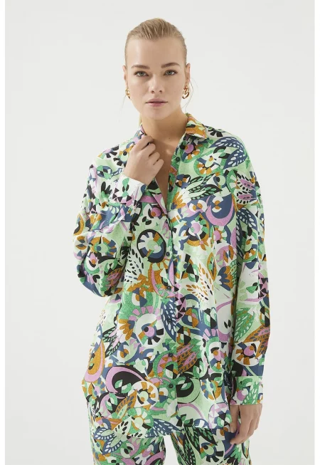 Риза с принт