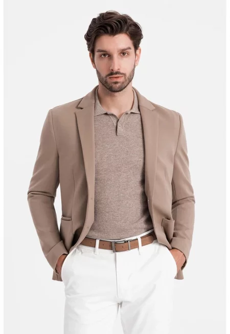 Сако с пришити джобове