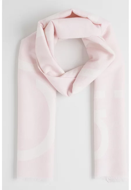 Шал с вълна с лого