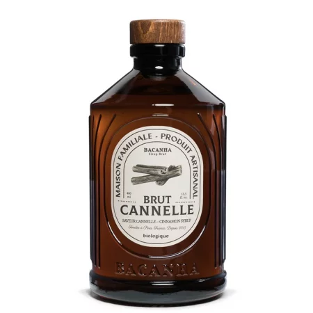 Сироп с канела – Френски сироп за кафе, чай и десерти, Bacanha Brut Cannelle, 400 ml
