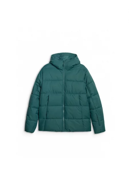Ски яке с regular fit кройка - Тъмнозелен