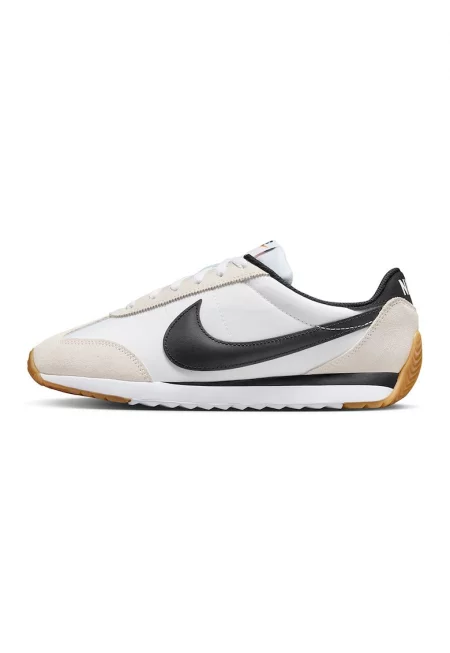 Спортни обувки Pacific с лого и велур - Бял/Черен/Бежов