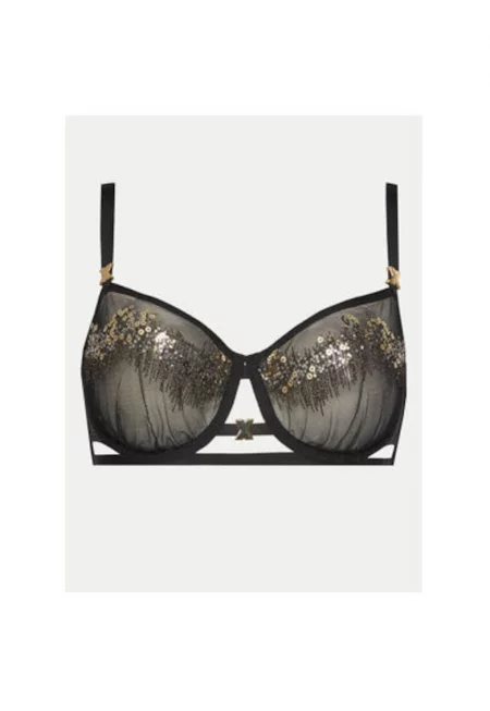 Сутиен - Шантел - Genesis - черен - полиестер