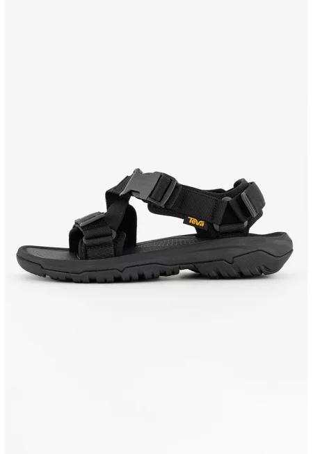 Текстилни сандали Hurricane с велкро - Черен