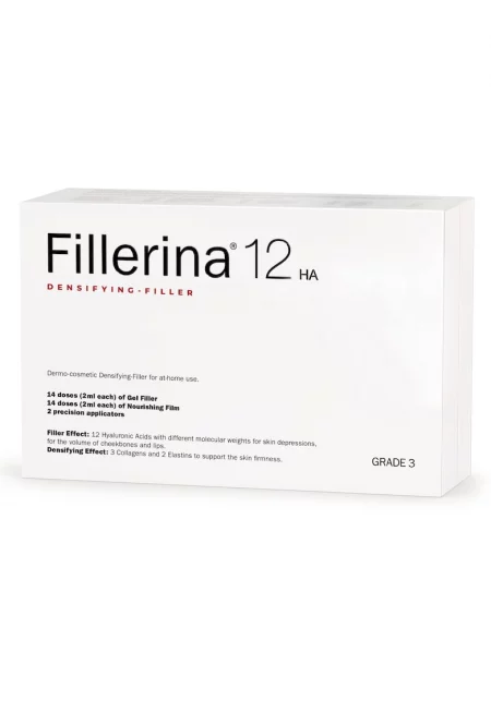 Терапия Intensive cosmetic  12HA Densifying Filler - 14 дози x 2 мл Запълващ гел + 14 дози x 2 мл Подхранващ крем - Степен 3