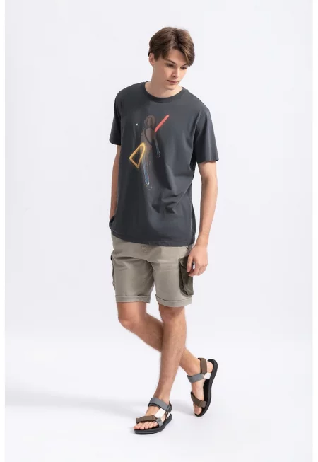 Унисекс тениска с фигурален принт