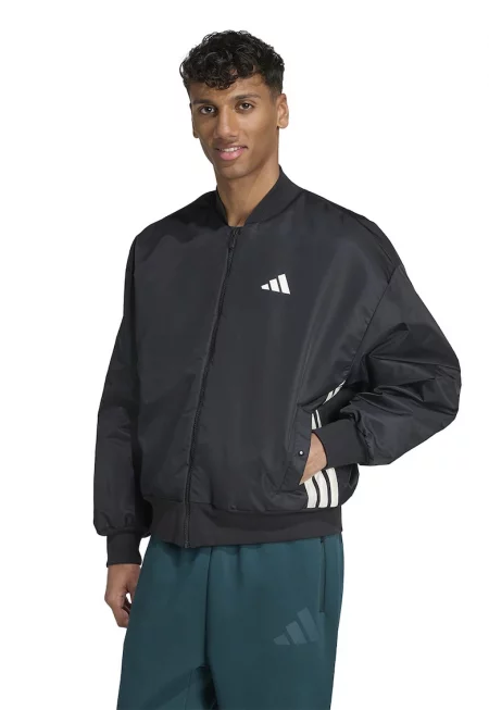 Яке бомбър Stadium с цип - Черен