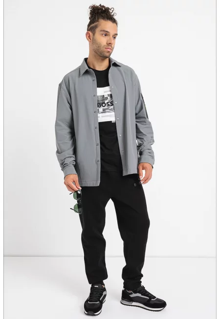 Яке с джобове - Пепеляво сиво