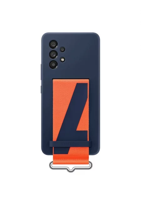 Защитен калъф  Silicone Cover with Strap за Galaxy A53 5G