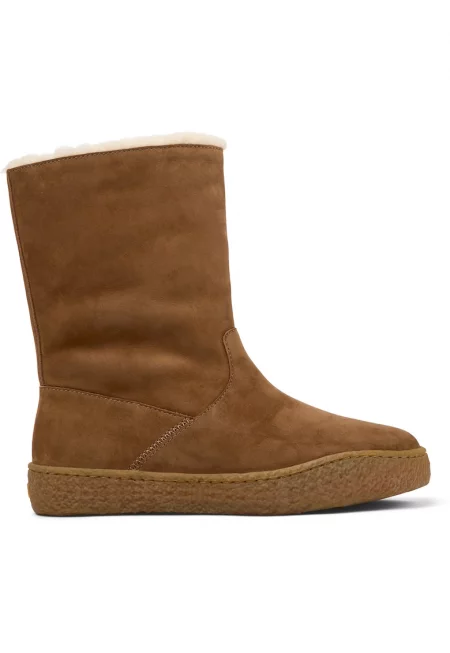 Боти Peu Terreno 1307 от набук - Кафяв