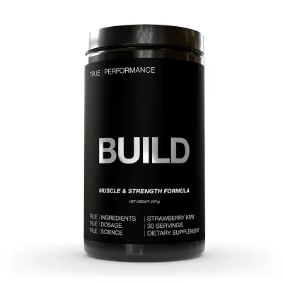 BUILD Muscle and Strength Formula - Формула за сила и мускулна маса, 357 g прах